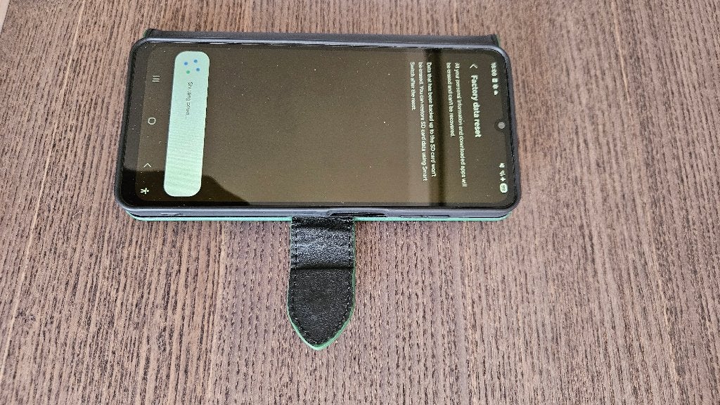 Foto 8 van Samsung A06 als nieuw, inclusief groene beschermhoes