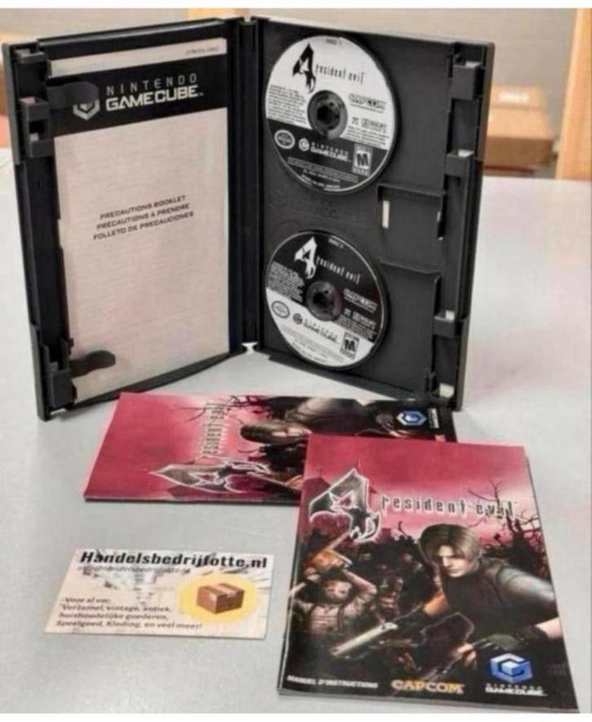 Resident Evil 4 - Nintendo GameCube - USA Import Compleet, Spelcomputers en Games, Games | Nintendo GameCube, Avontuur en Actie