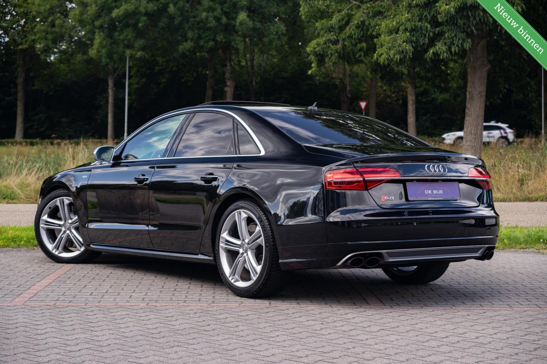 Audi S8 4.0 V8 TFSI S8 Quattro MY 2015|OrgNL NAP|1ste Eig.|B, Auto's, Audi, Automaat, Dealer onderhouden, Gebruikt, Zwart