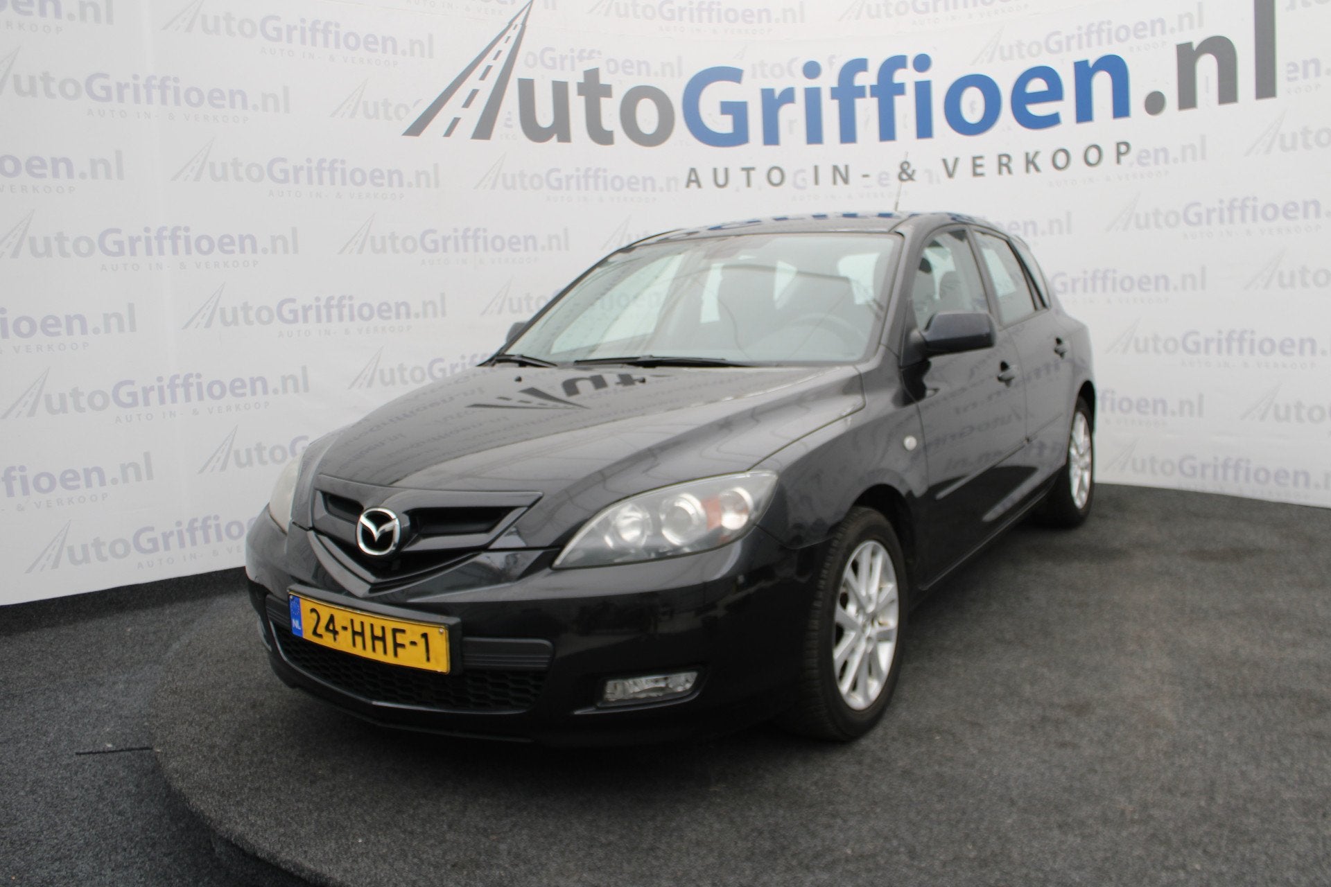 Mazda 3 1.6 Active 5-deurs hatchback met automatische airco, Auto's, Voorwielaandrijving, Stof, Gebruikt, 4 cilinders