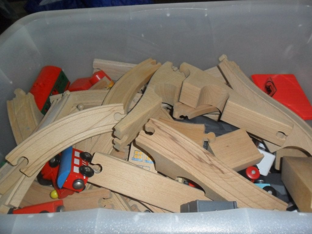 houten trein, Ophalen, Gebruikt, Overige typen