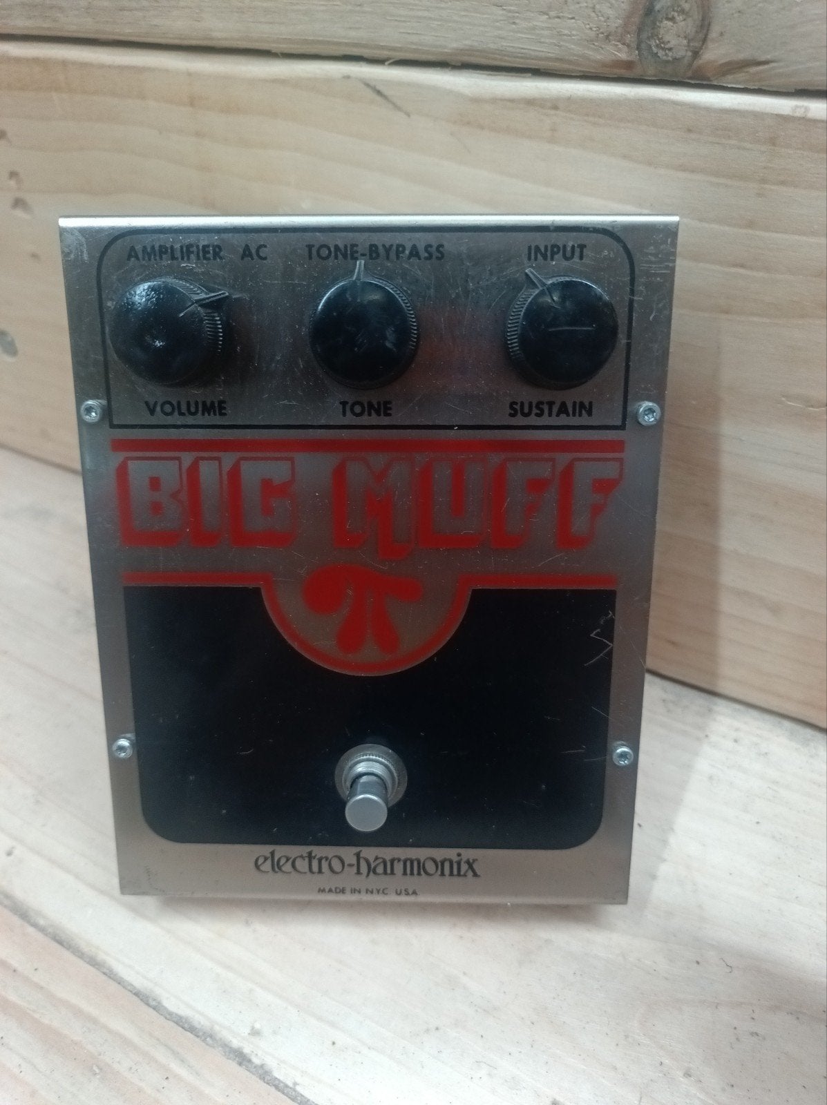 Electro-Harmonix Big Muff Pi Fuzz Pedaal, Muziek en Instrumenten, Effecten, Ophalen of Verzenden, Gebruikt, Distortion, Overdrive of Fuzz