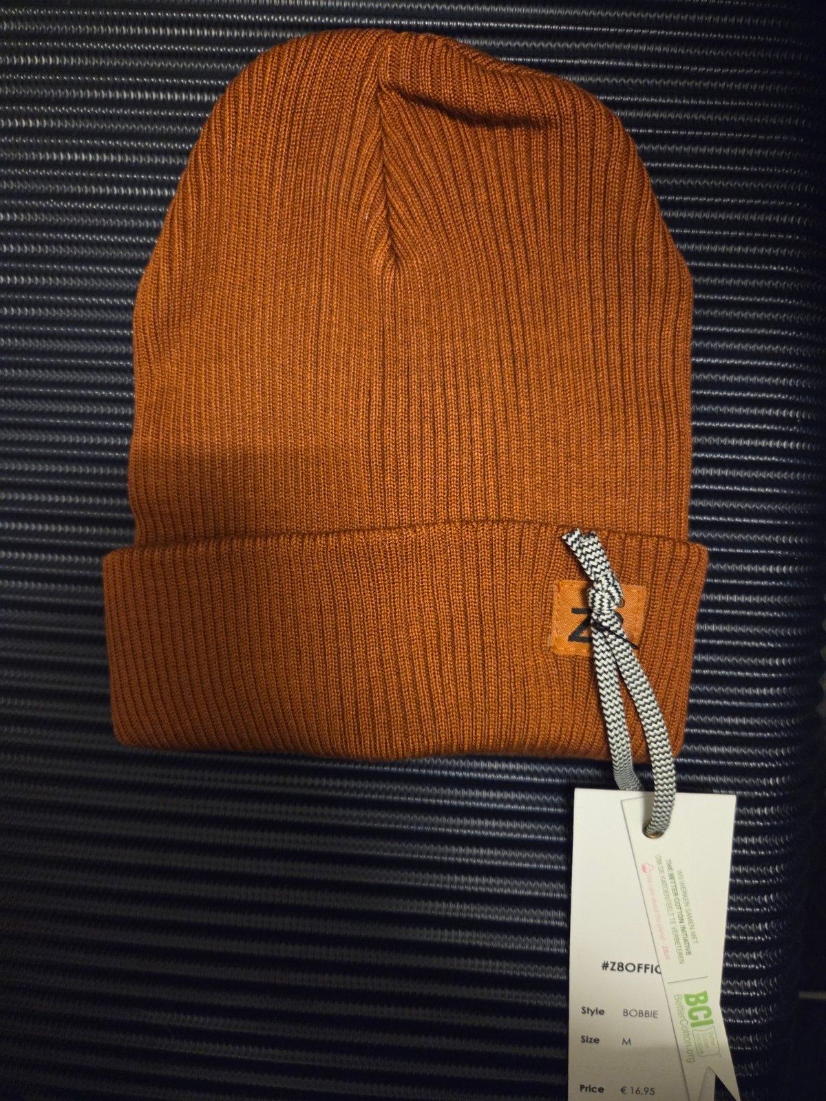 Nieuwe Z8 Bobbie Muts - Maat M - Koperbruin, Kinderen en Baby's, 110 t/m 116, Jongen of Meisje, Z8, Nieuw
