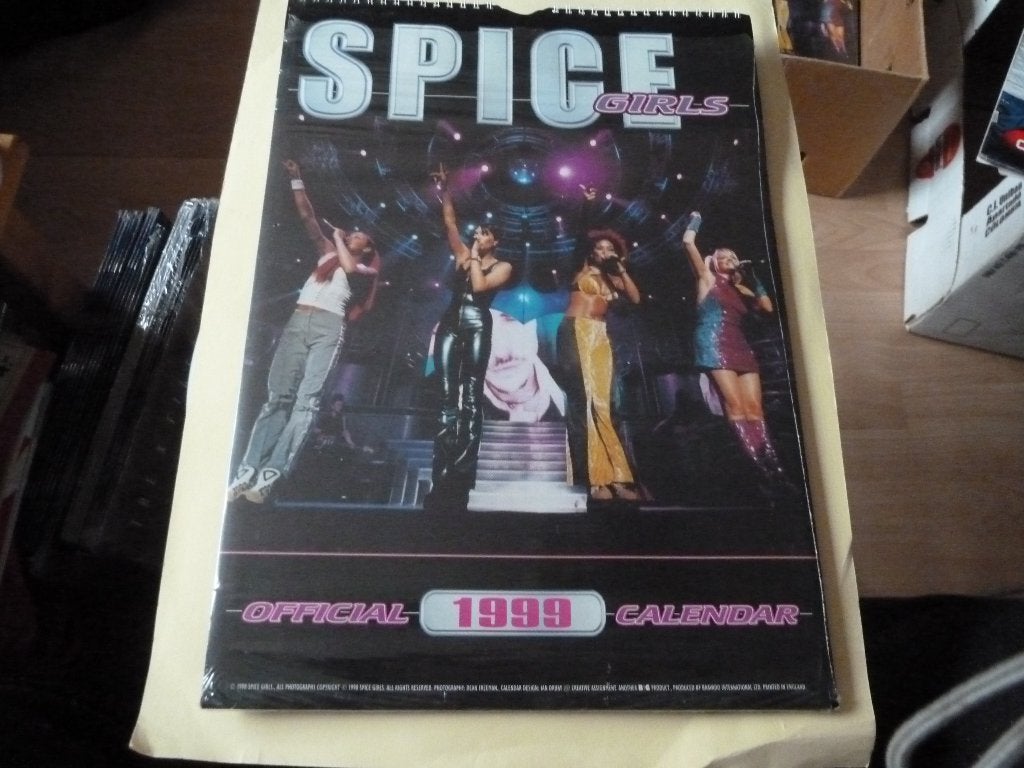 Spice Girls foto calender 1999, Ophalen of Verzenden, Zo goed als nieuw, Foto of Kaart