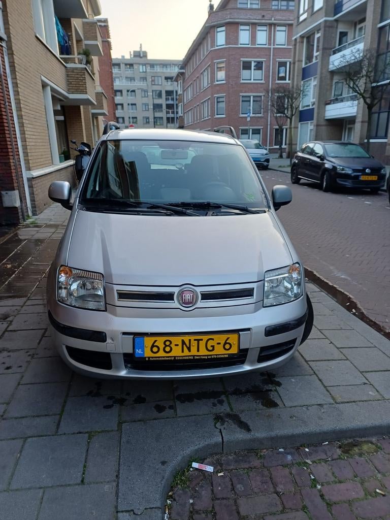 Fiat Panda 1.2 2010 Grijs, Auto's, 1242 cc, Origineel Nederlands, Handgeschakeld, Particulier