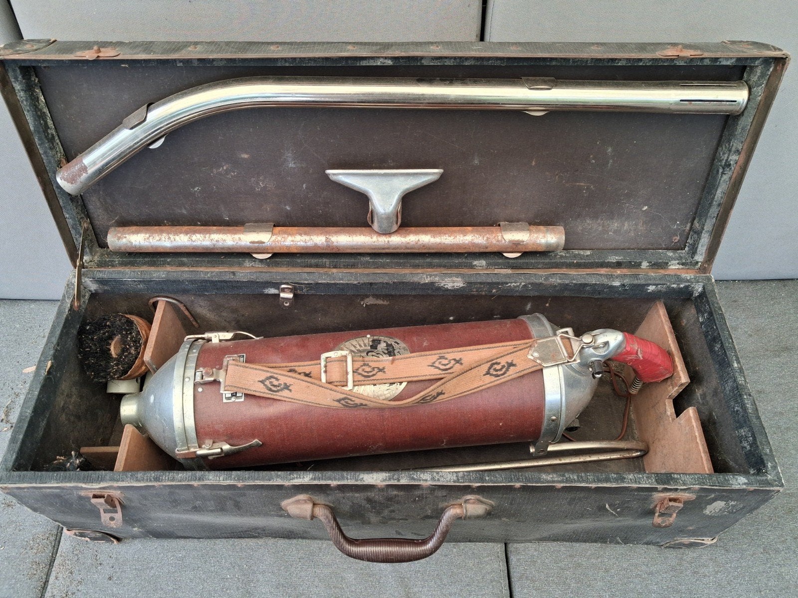 Vintage Electrolux stofzuiger in koffer - 180 Watt, Ophalen of Verzenden
