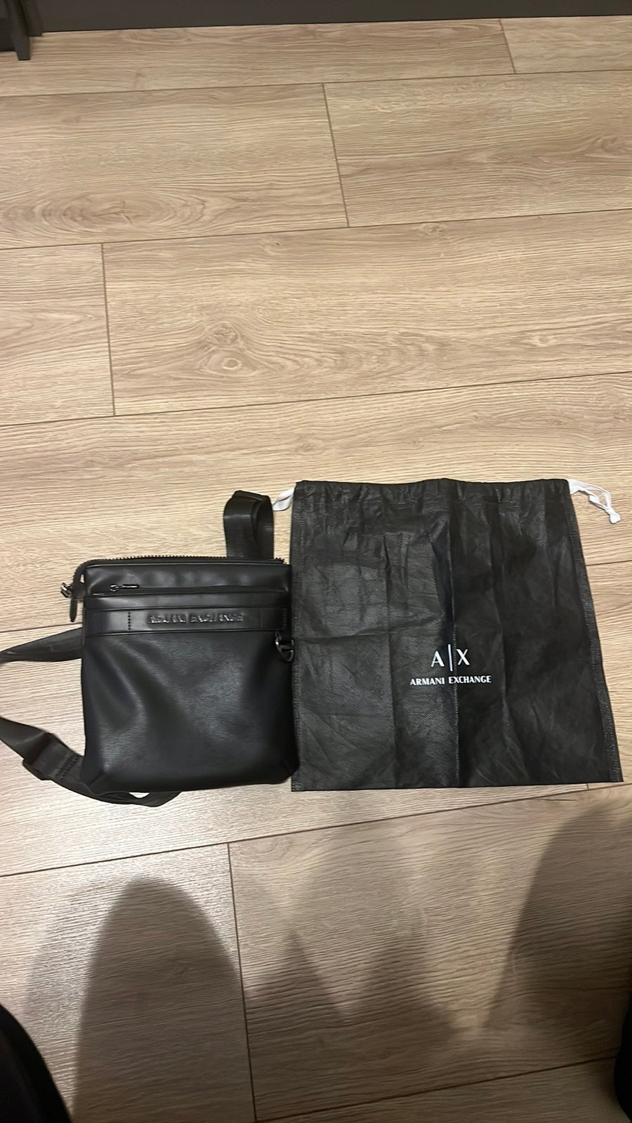 Armani tas, Ophalen of Verzenden, Zo goed als nieuw, Zwart, Dame