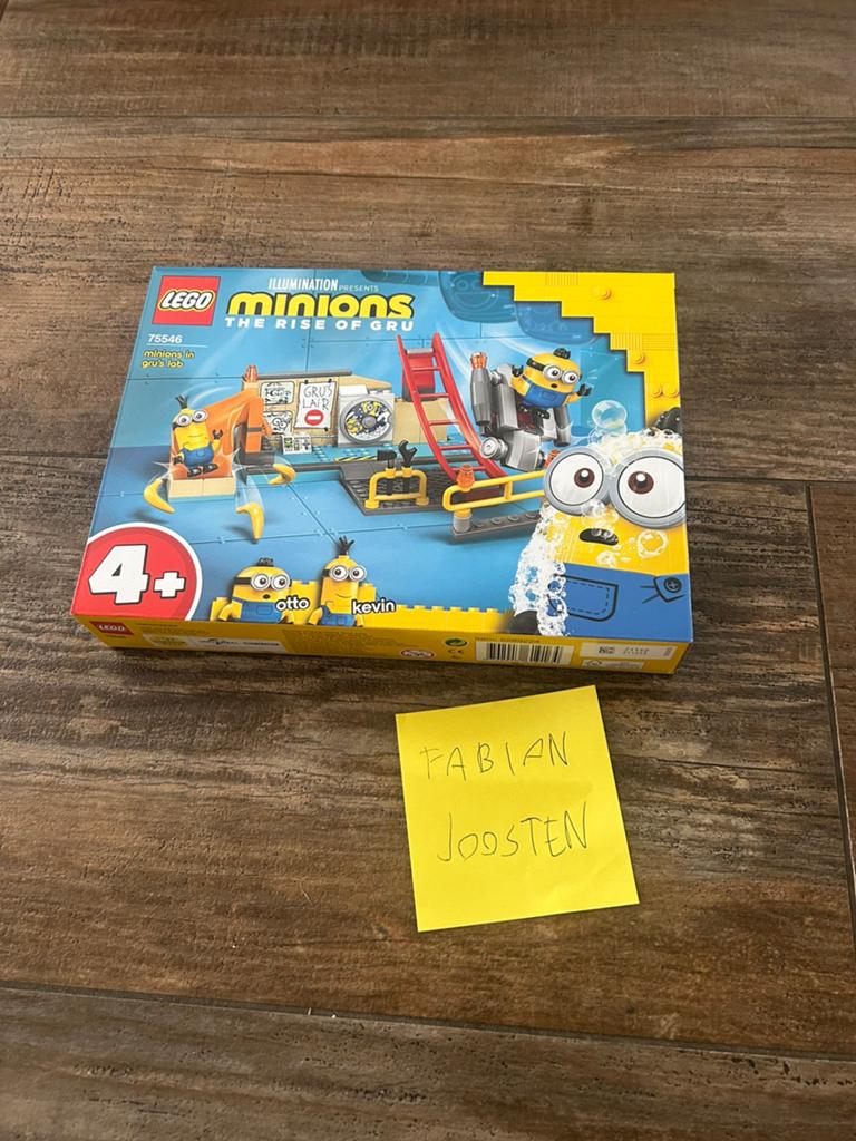 Lego 75546 Minions in Gru's Lab, Ophalen of Verzenden, Nieuw