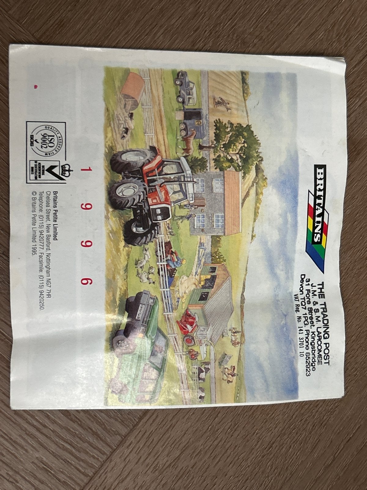 Britains Speelgoed Catalogus 1996 - Vintage Landbouw & Figur, Ophalen of Verzenden, Gelezen, Catalogus