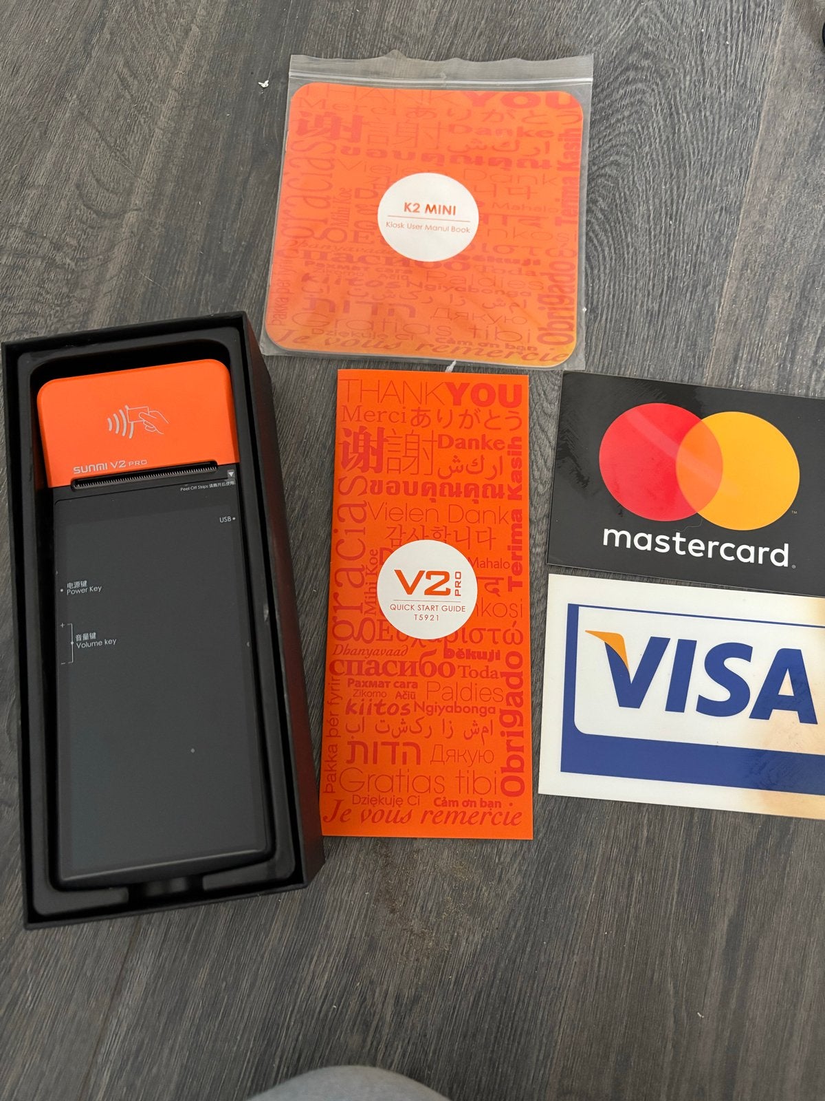 Sunmi V2 Pro Mobiele POS-terminal met printer, Ophalen