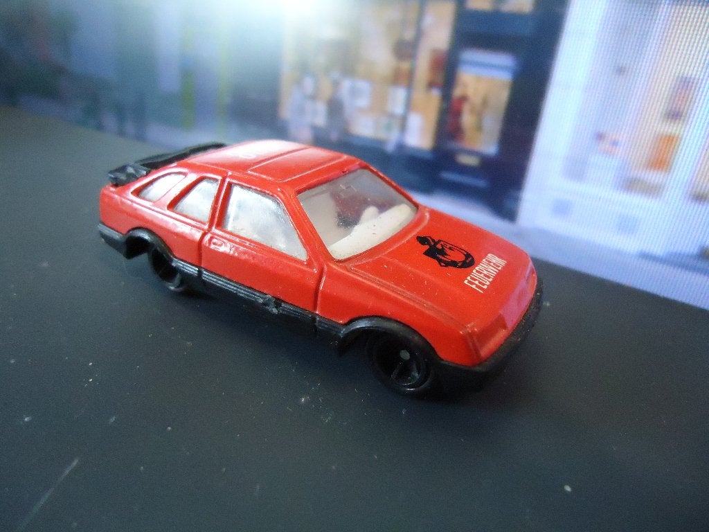 1:64 Ford Sierra XR4i Welly FEUERWEHR / Brandweer near mint, Ophalen of Verzenden, Gebruikt, Auto