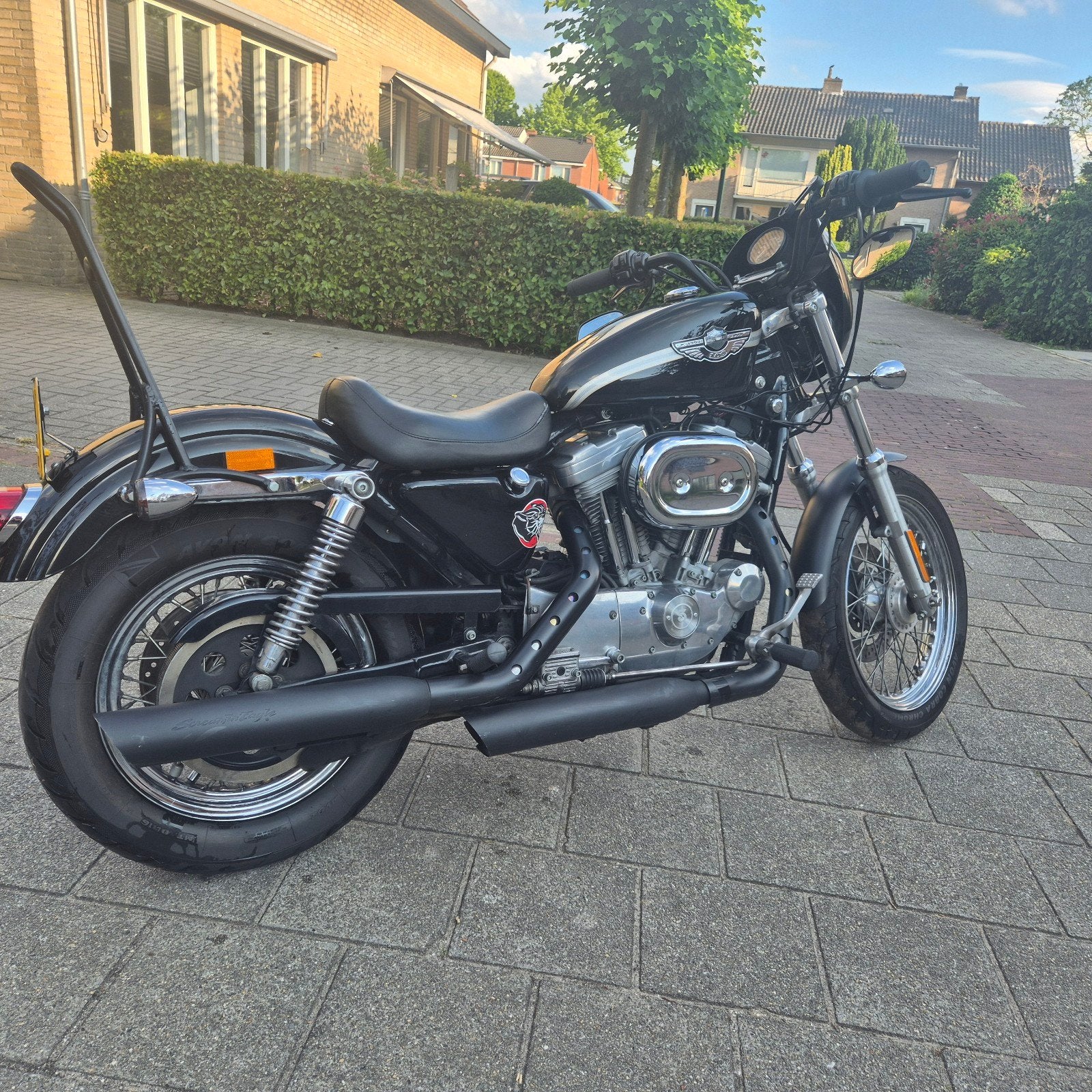 Sportster 883 Anniversary Edition 2003 weinig km, Motoren, Motoren | Harley-Davidson, Particulier, Toermotor, meer dan 35 kW, 2 cilinders
