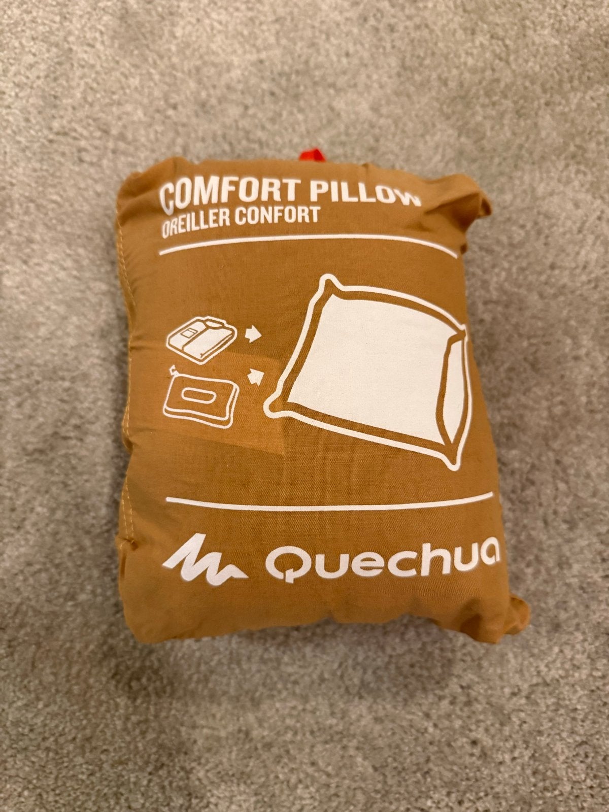 Quechua Comfort Reiskussen - Ideaal voor onderweg, Ophalen of Verzenden, Zo goed als nieuw