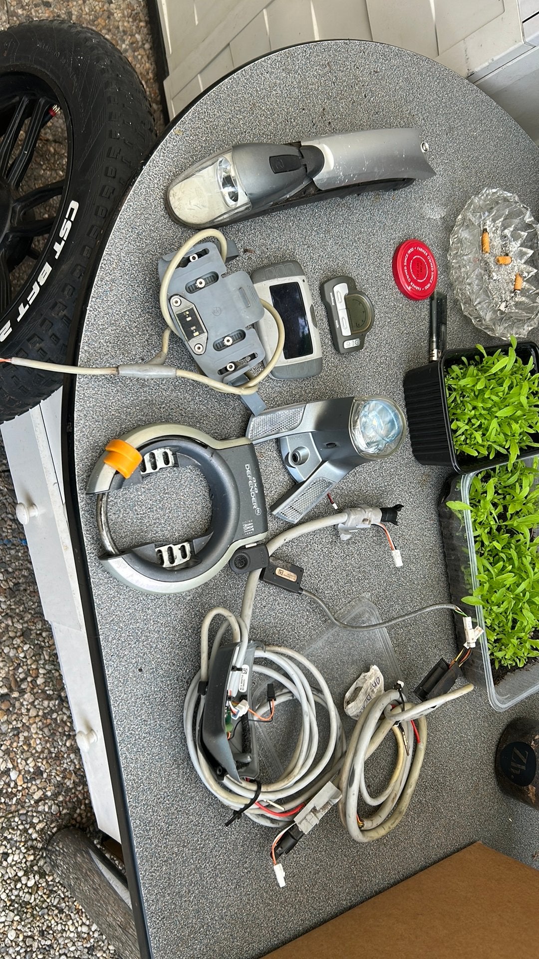 Gazelle Fiets onderdelen. display , kabel, trap sensor, Fietsen en Brommers, Fietsonderdelen, Verzenden, Zo goed als nieuw, Motor