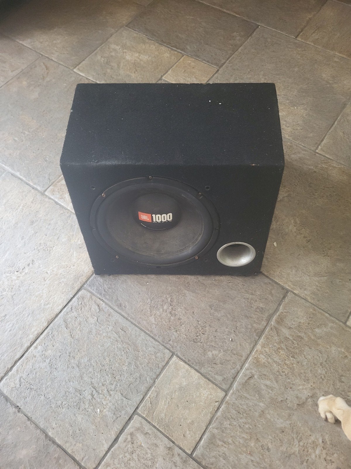JBL 1000 Subwoofer - Krachtige bas voor uw audio, Audio, Tv en Foto, Luidsprekers, Ophalen of Verzenden, Minder dan 60 watt, Basreflex