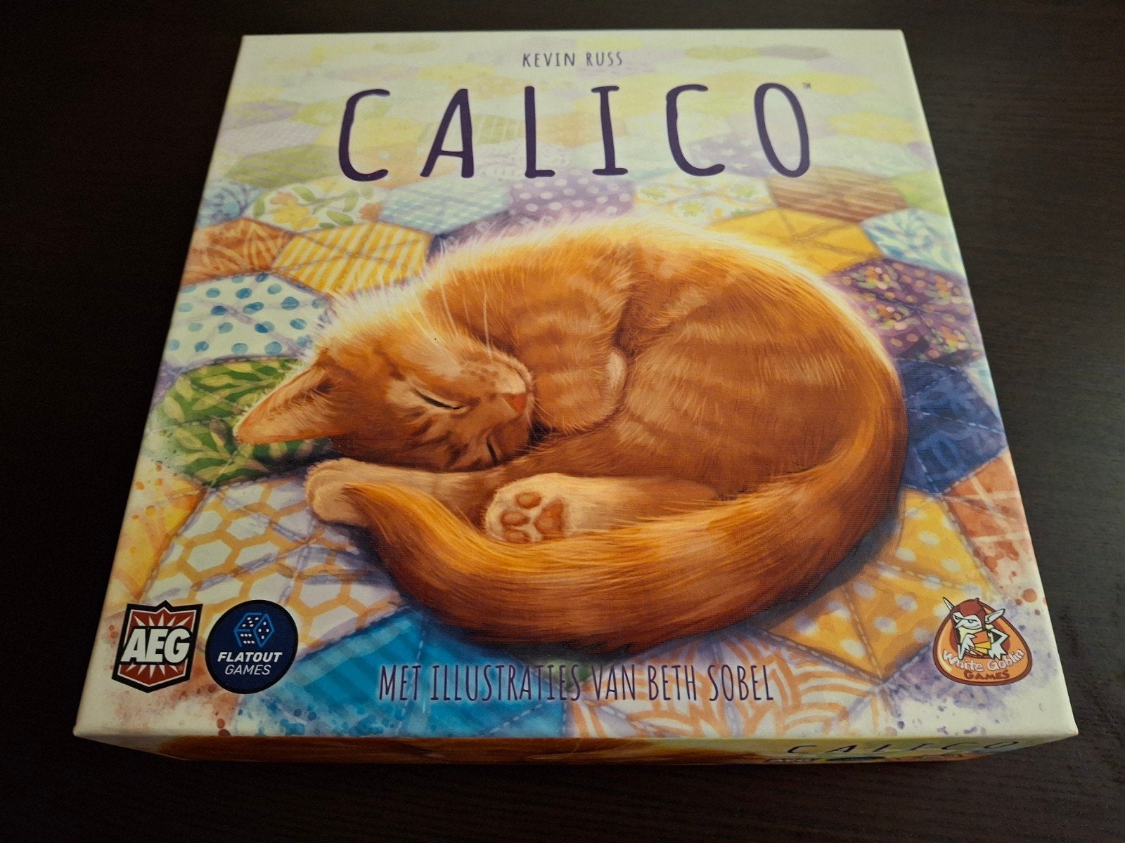Calico katten bordspel slechts één keer gebruikt, Hobby en Vrije tijd, Gezelschapsspellen | Bordspellen, Ophalen of Verzenden