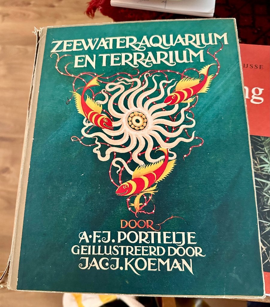 Verkade album Terrarium Zeewateraquarium en terrarium, Ophalen of Verzenden, Gelezen, A. Portielje, Plaatjesalbum