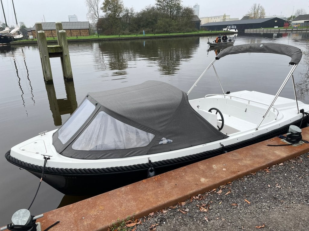 Beminitop zonnescherm: beschadigd maar goed bruikbaar, Ophalen, Gebruikt, Overige typen