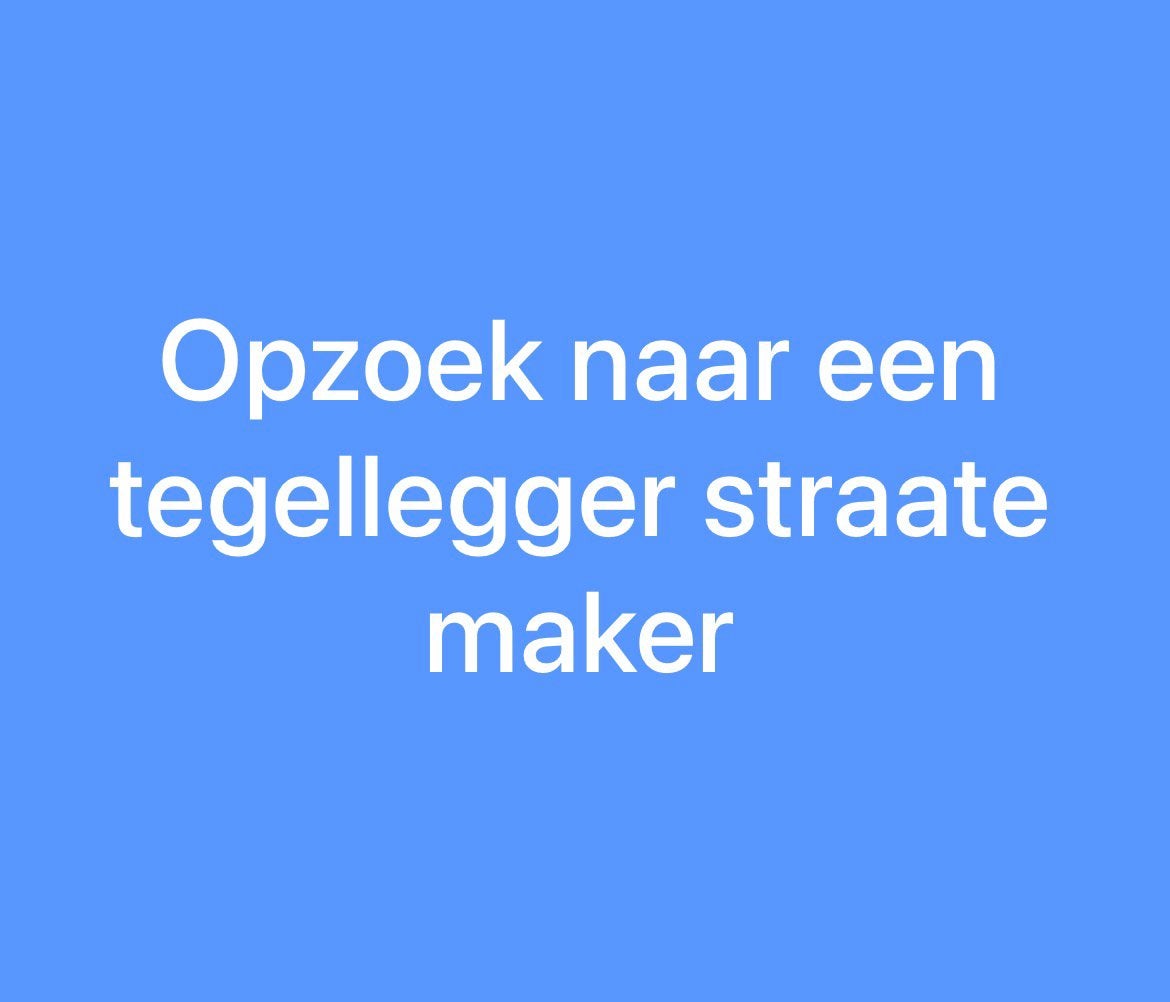 Tegel legger, Ophalen of Verzenden, Nieuw, Beton, Terrastegels