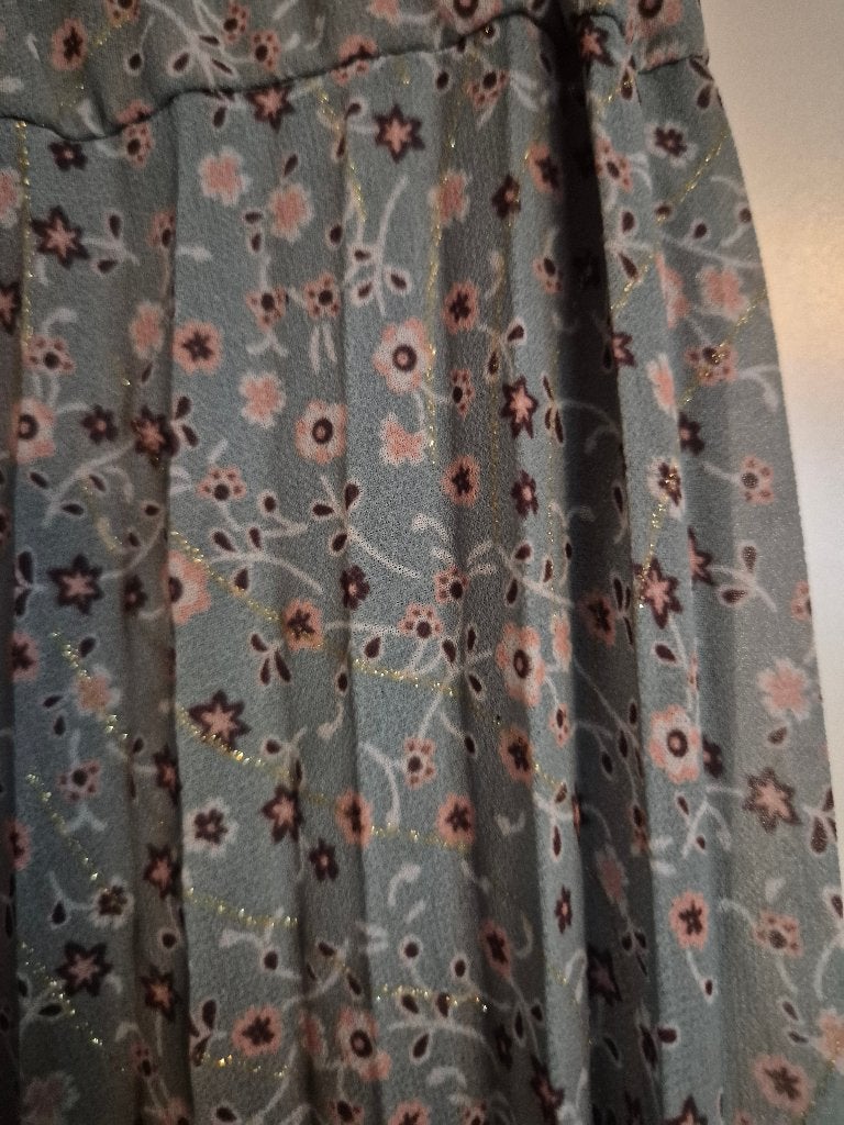 Lange plisse rok L/XL, Kleding | Dames, Rokken, Meerkleurig, Maat 42/44 (L), Ophalen of Verzenden, Zo goed als nieuw