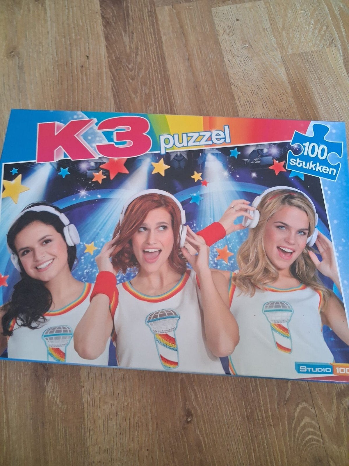 K3 Puzzel 100 Stukjes - Studio 100, Ophalen of Verzenden, 10 tot 50 stukjes, Gebruikt, 4 tot 6 jaar