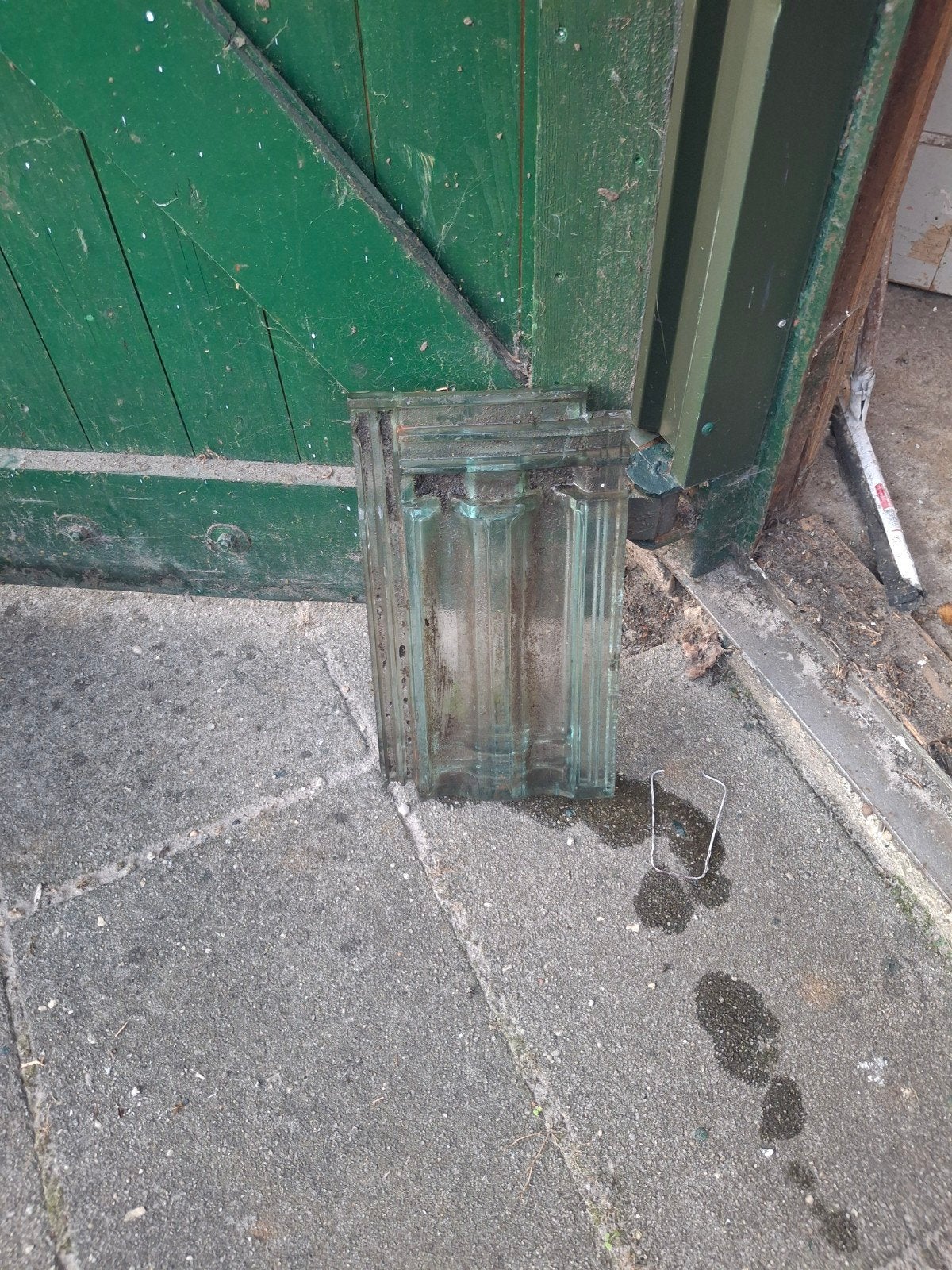 8 Glazen dakpannen - Lichtdoorlatend voor uw dak, Doe-het-zelf en Verbouw, Dakpannen en Dakbedekking, Overige materialen, Gebruikt