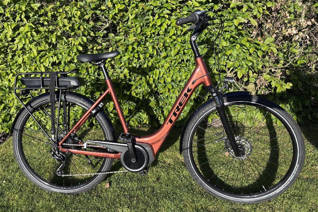 TREK Verve+ 1 elektrische fiets - slechts 57km op de teller!, 53 tot 56 cm, Versnellingen, Zo goed als nieuw, Schijfrem