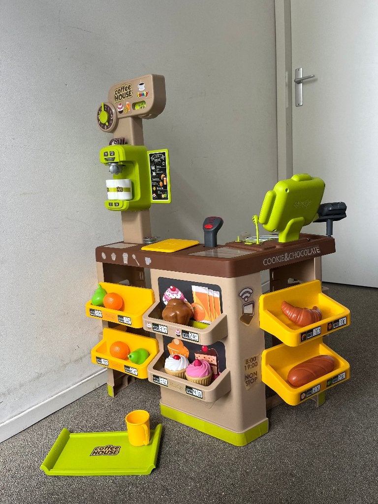 Smoby coffeehouse met accessoires, Ophalen, Zo goed als nieuw, Overige typen