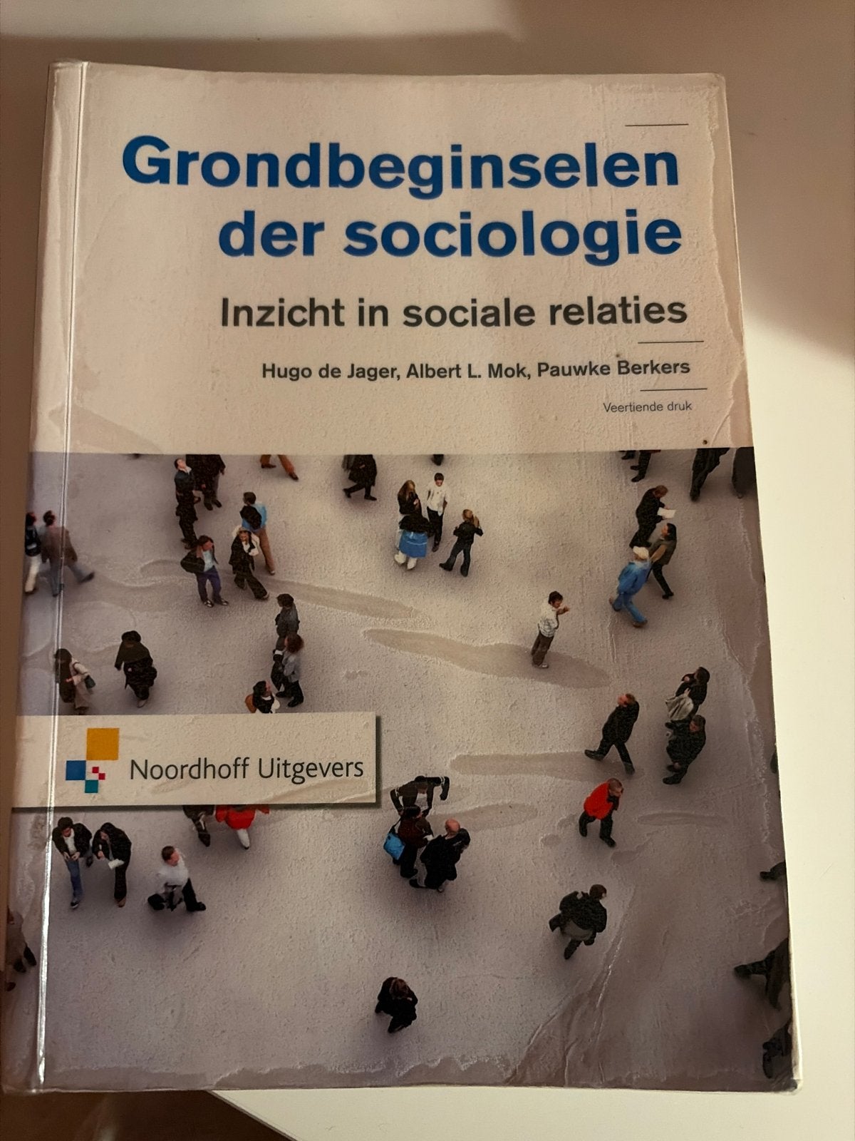 Grondbeginselen der sociologie - Inzicht in sociale relaties, Ophalen of Verzenden, Gamma, Gelezen, HBO