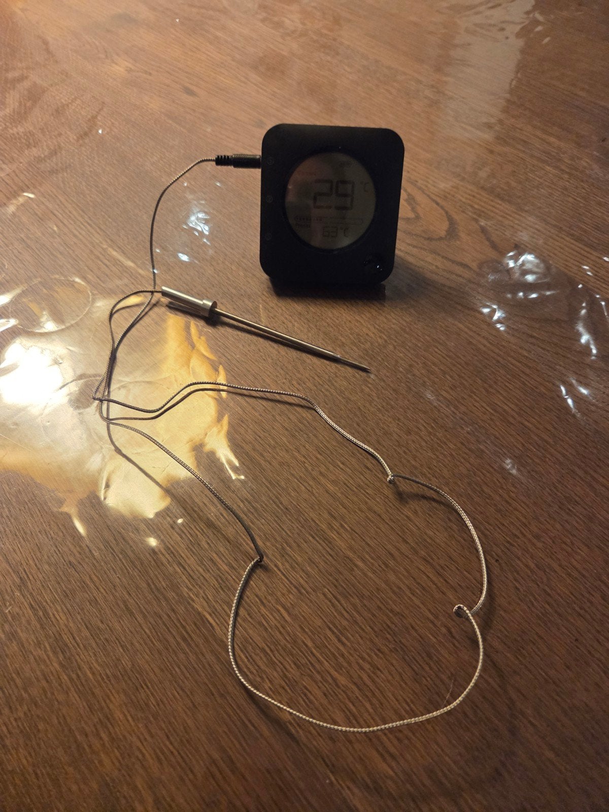 BBQ vleesthermometer, Ophalen of Verzenden, Zo goed als nieuw