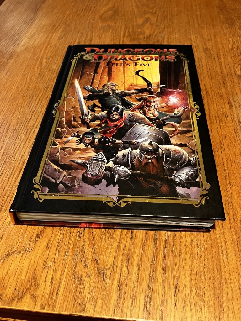 Dungeons & Dragons: Fell's Five (Hardcover), Amerika, Ophalen of Verzenden, Gelezen, Eén comic