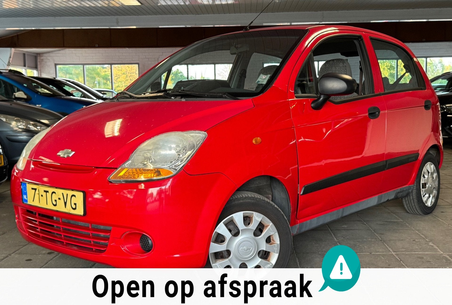Chevrolet Matiz 0.8 Breeze|NAP|NweAPK|Airco|5Deurs|Elekramen, Auto's, Voorwielaandrijving, Stof, Gebruikt, Metallic lak