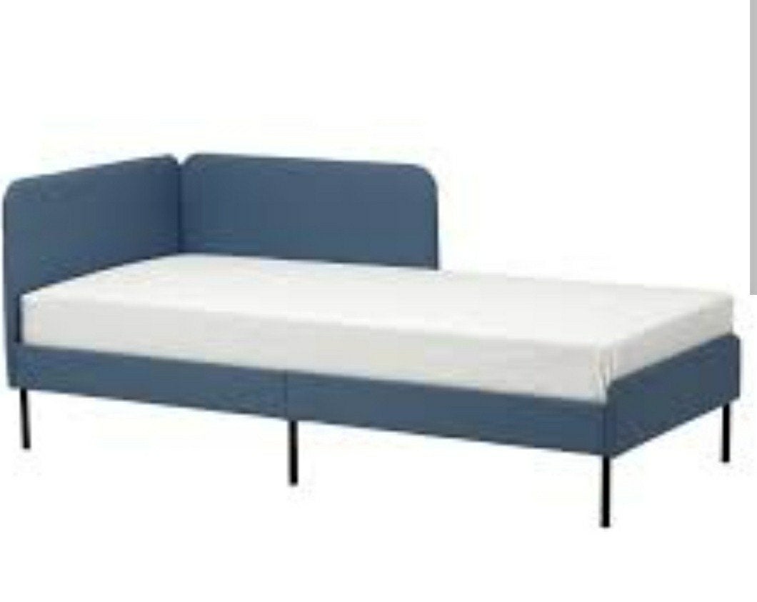 Ikea Blakullen bed and mattress, Ophalen, Eenpersoons, 140 cm