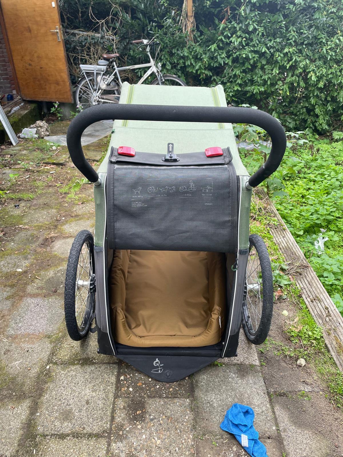 Croozer Buggy Set XXL & XL – Tammo & Mikke, Ophalen, Zo goed als nieuw, Hondenkar