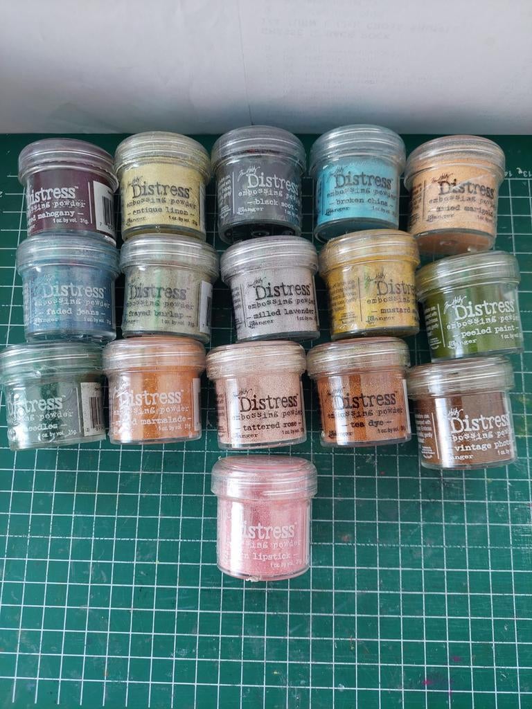 Tim Holtz distress embossing poeder, Ophalen, Nieuw, Clearstamp