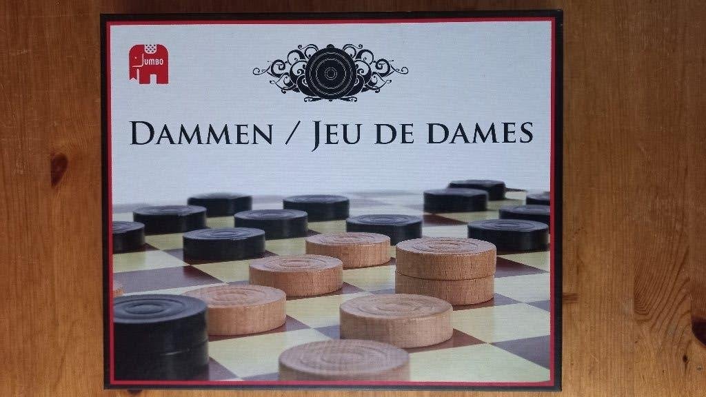 Dammen bordspel (Nieuw), Een of twee spelers, Ophalen of Verzenden, Nieuw