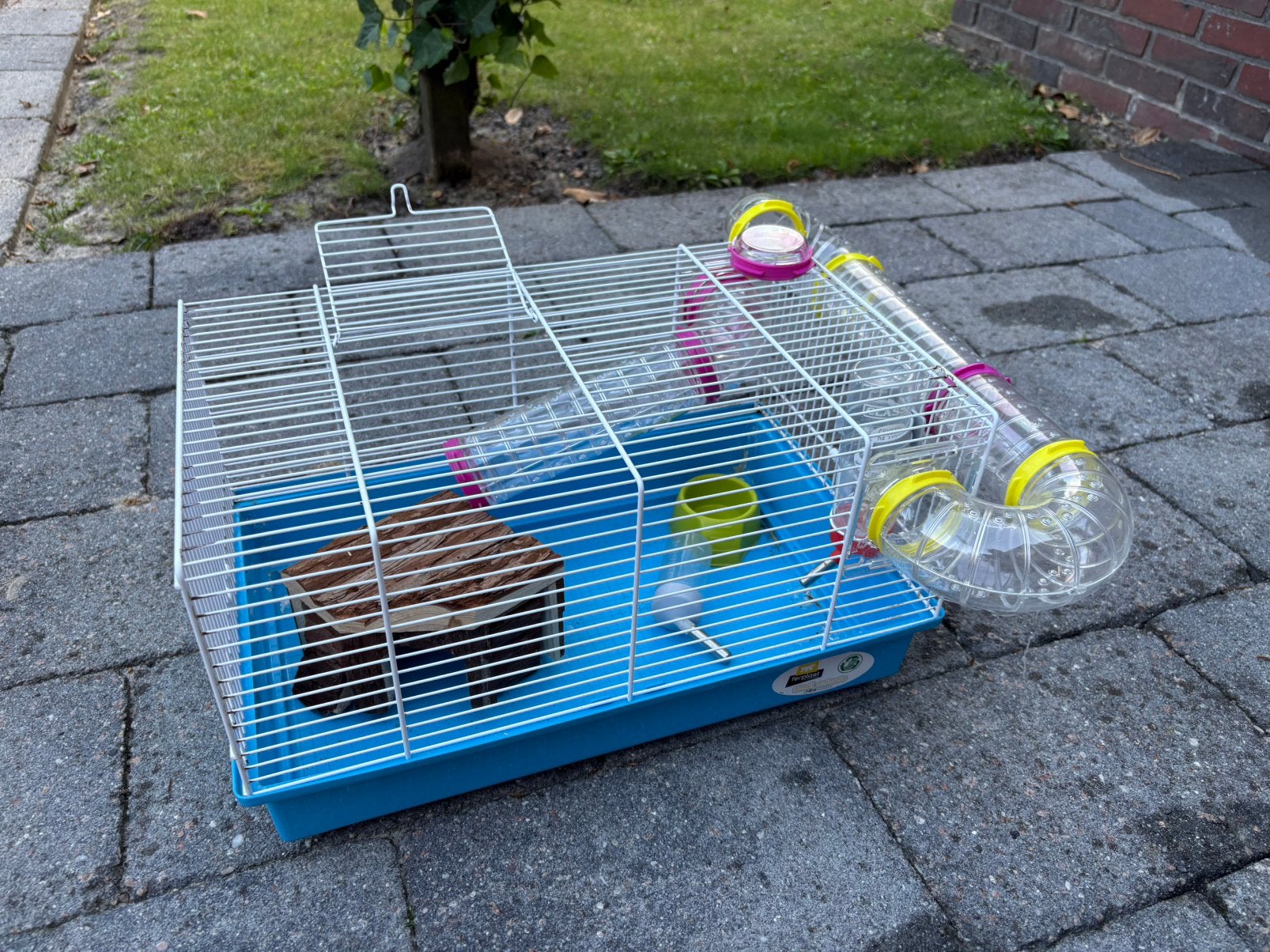 Hamsterkooi compleet met toebehoren, Minder dan 60 cm, Kooi, Minder dan 75 cm, Ophalen of Verzenden