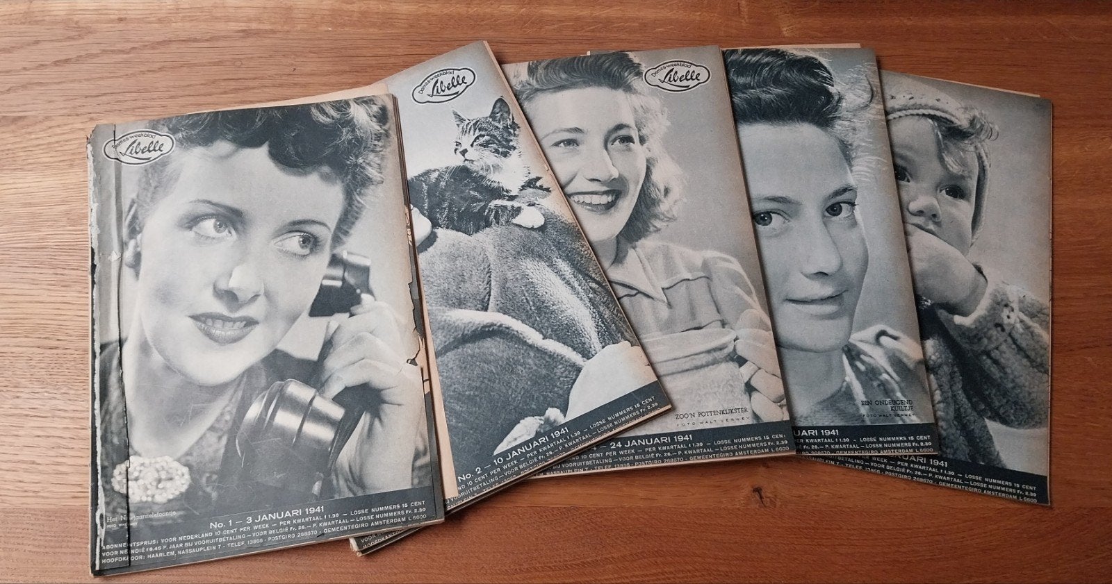 Libelle's uit 1941, Ophalen of Verzenden, 1940 tot 1960, Tijdschrift