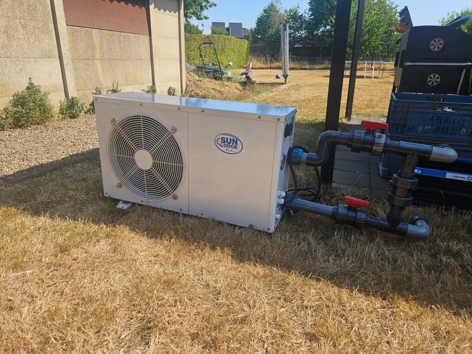 zwembad warmtepomp sun lodge 9,5kw, Tuin en Terras, Zwembad-toebehoren, Ophalen, Zo goed als nieuw, Verwarming