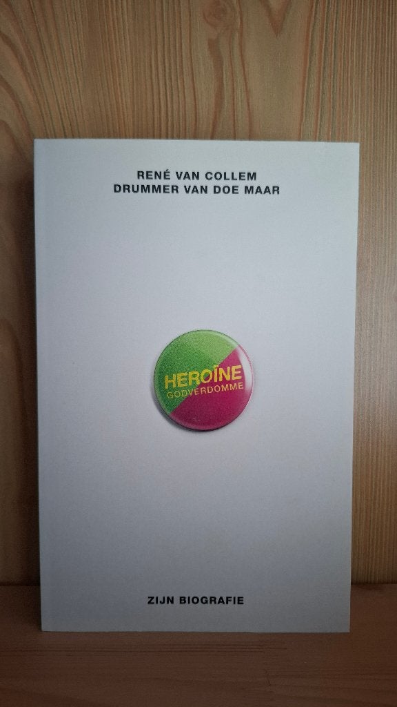Heroïne godverdomme- biografie René van Collem, Ophalen of Verzenden, Nieuw, Kunst en Cultuur