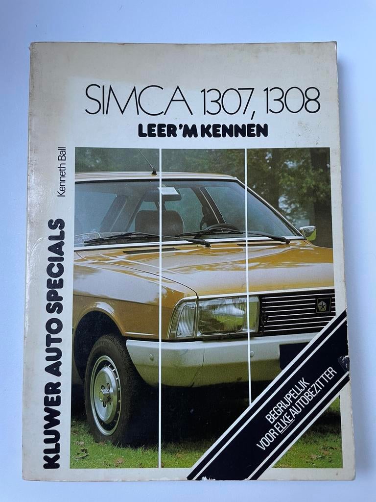 Vraagbaak Simca 1307, 1308 t/m bouwjaar 1978, leer ‘m kennen, Auto diversen, Ophalen of Verzenden