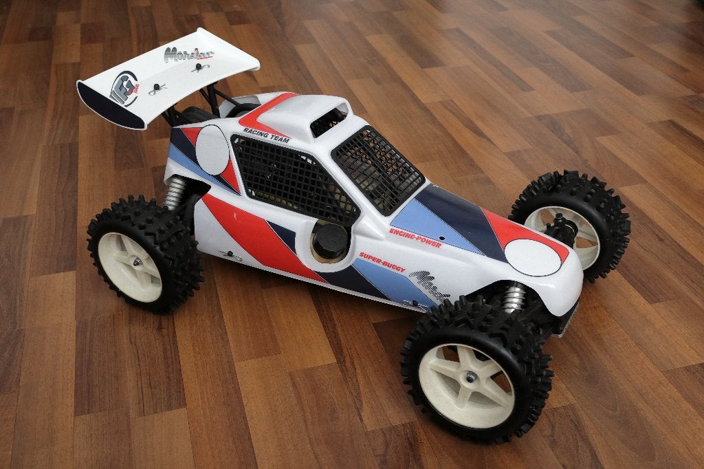 FG Marder 26cc, Benzine, Auto offroad, Ophalen of Verzenden, Zo goed als nieuw