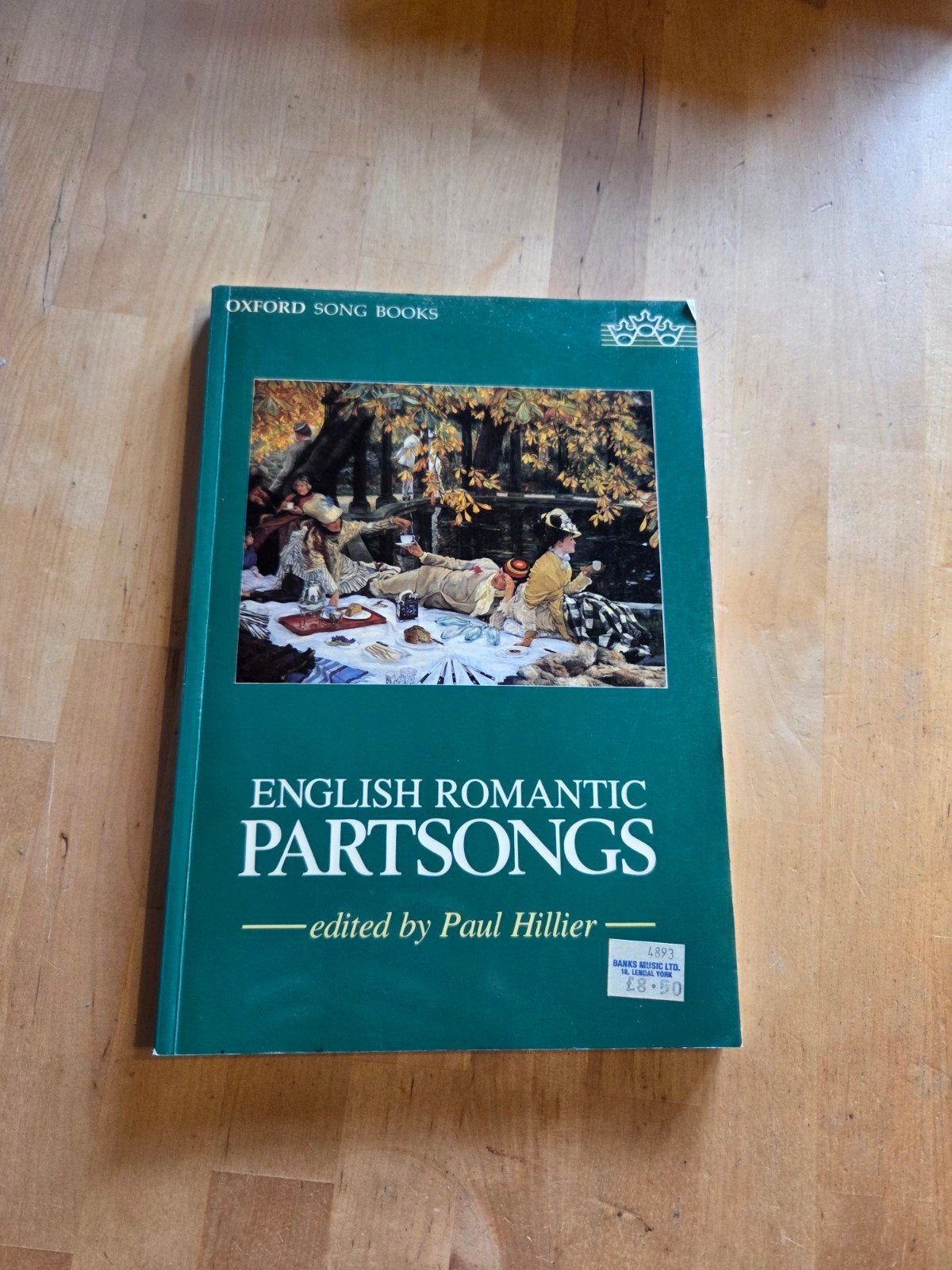 English Romantic Partsongs - Oxford Song Books, Verzenden, Gebruikt, Artiest of Componist