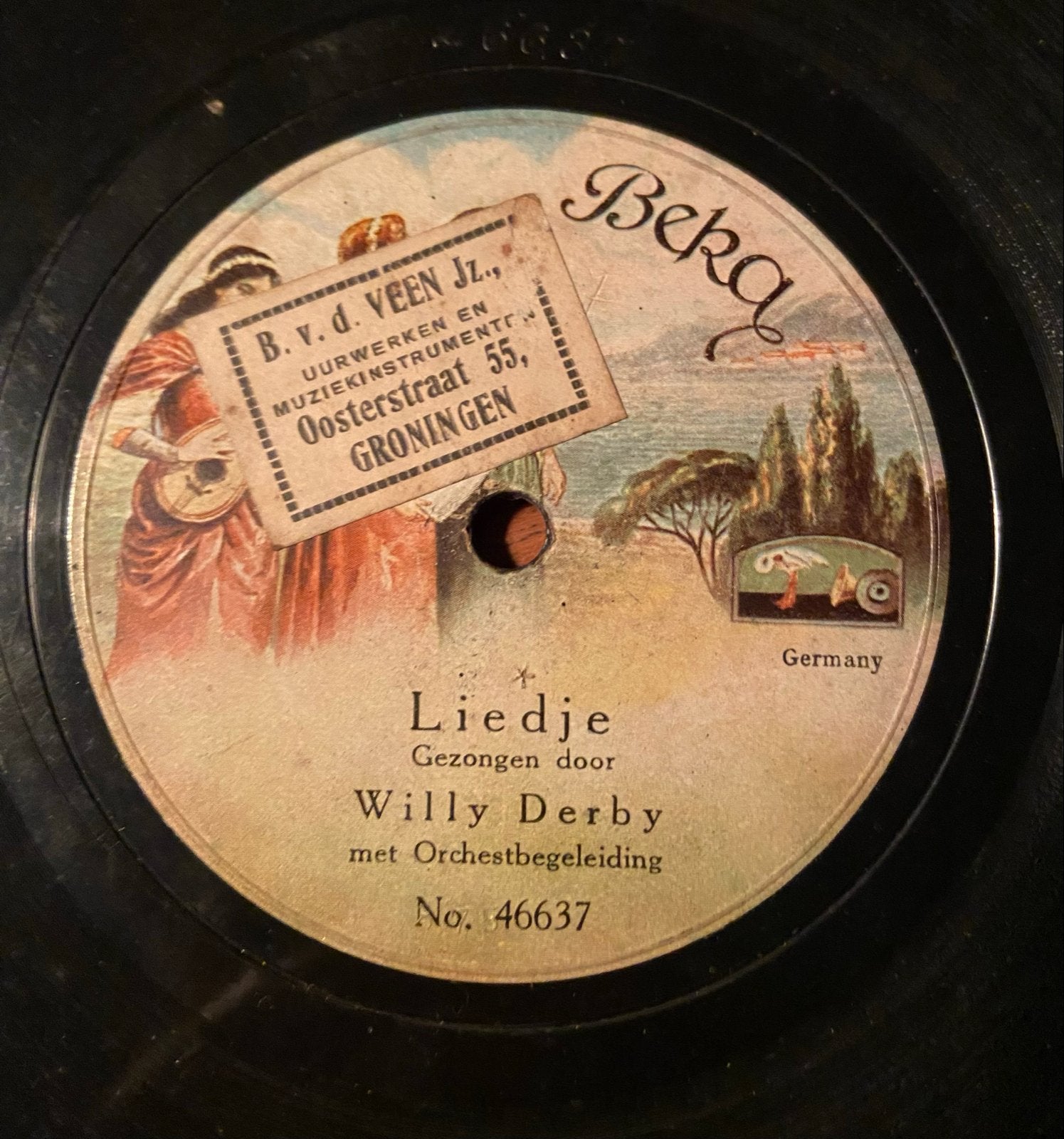 Willy Derby - Liedje / Als ik je zie dan moet ik huilen, Cd's en Dvd's, Ophalen of Verzenden, Gebruikt, 10 inch, Overige typen