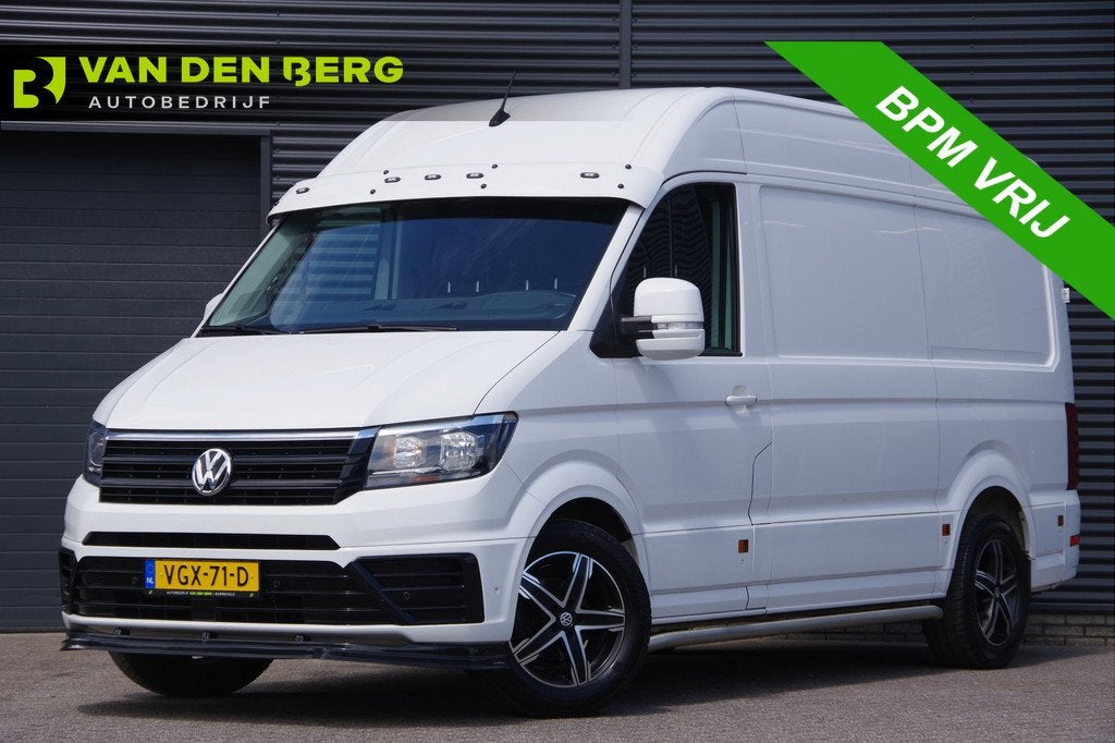 Volkswagen Crafter 35 2.0 TDI L3H3(L2H2) 177PK AUT. VANSTEP, Stof, Gebruikt, 4 cilinders, Volkswagen
