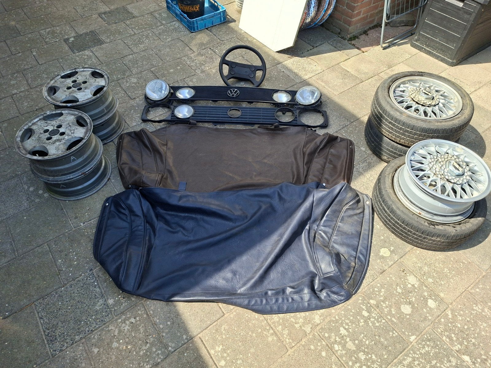Volkswagen golf 1 carbio onderdelen, Ophalen, Gebruikt, Volkswagen