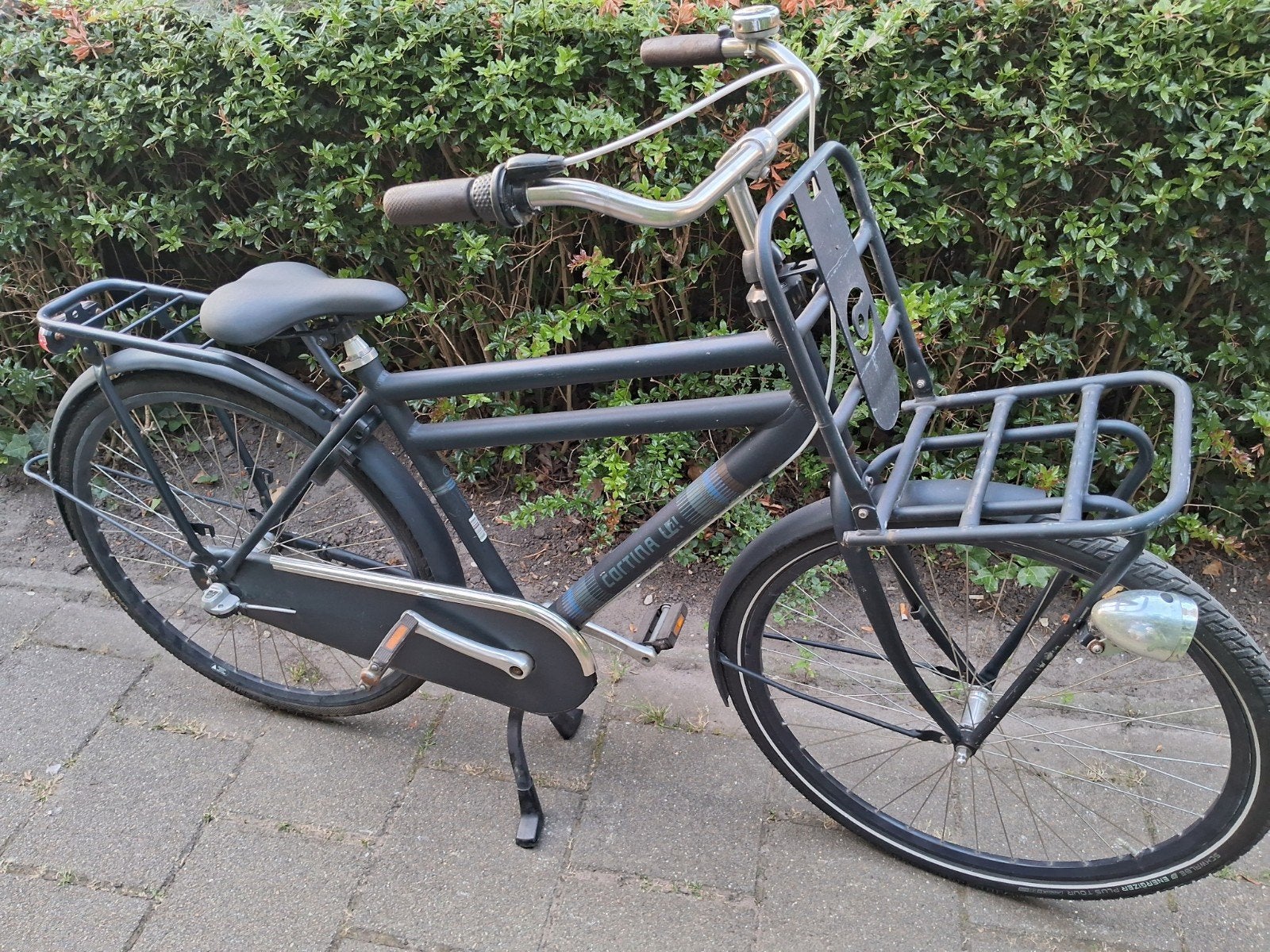 28 cortina 50cm 3 versnell en groene hollandia 195.-180.-, Overige merken, Versnellingen, 49 tot 53 cm, Ophalen of Verzenden