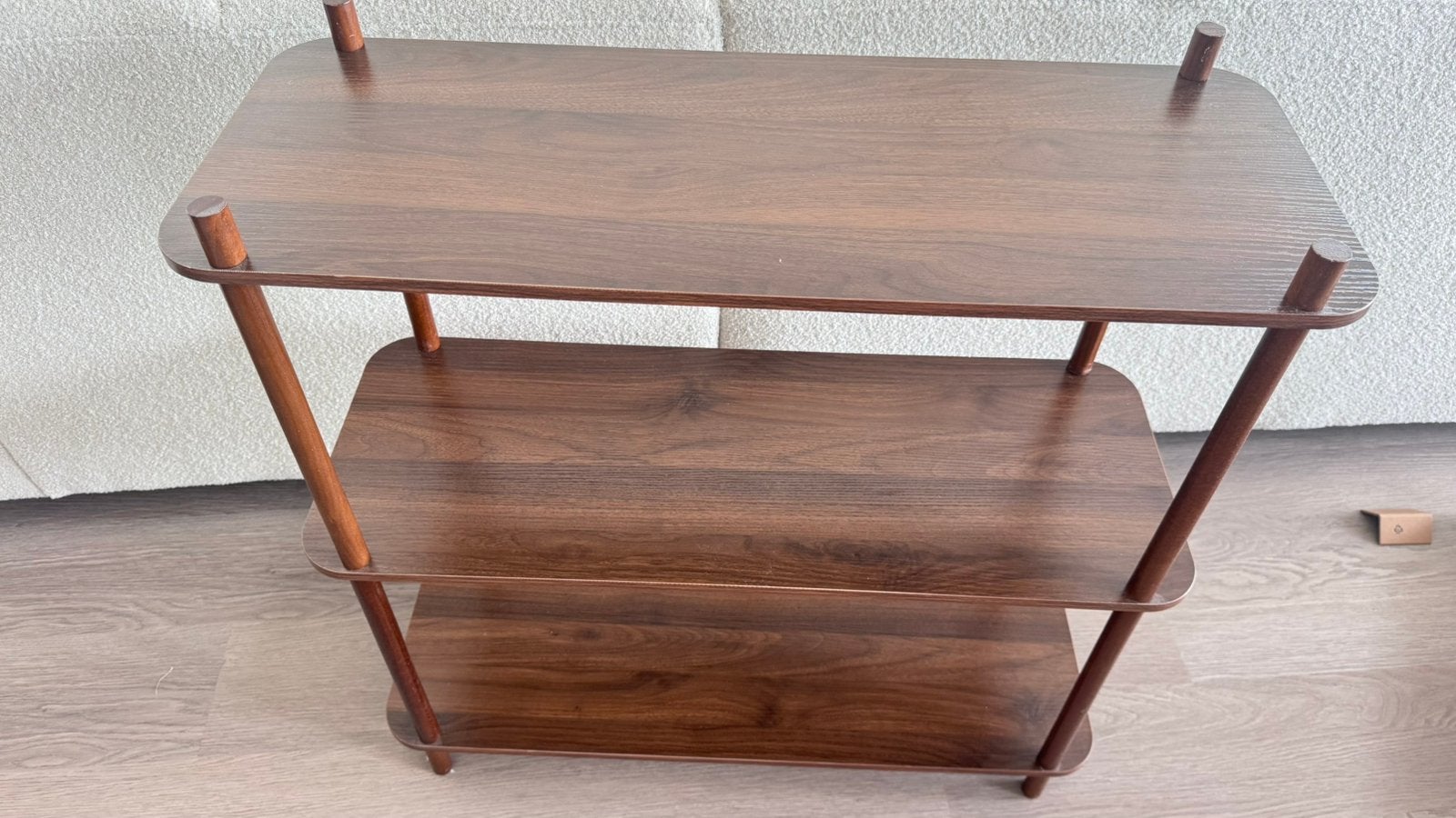 Bijzettafel hout, Ophalen of Verzenden, Rond, Minder dan 55 cm, 60 cm of meer