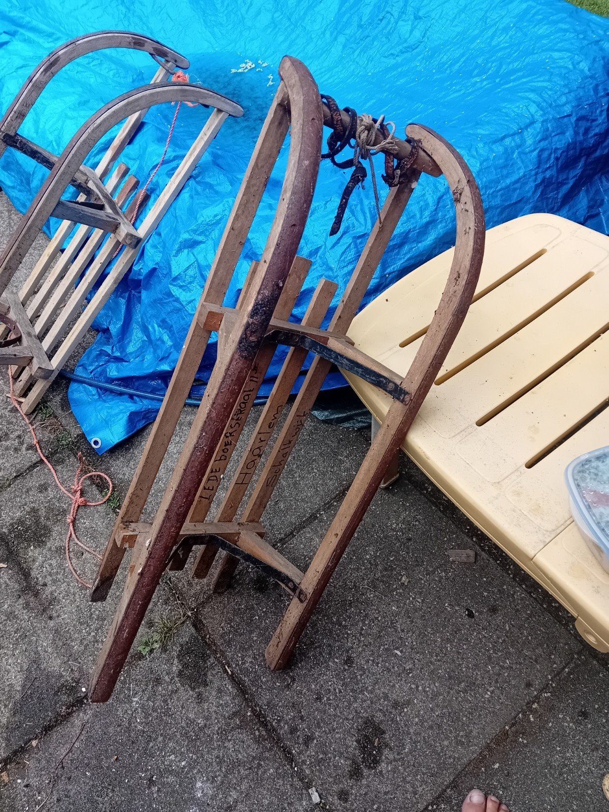 slee., Ophalen of Verzenden, Gebruikt, Hout