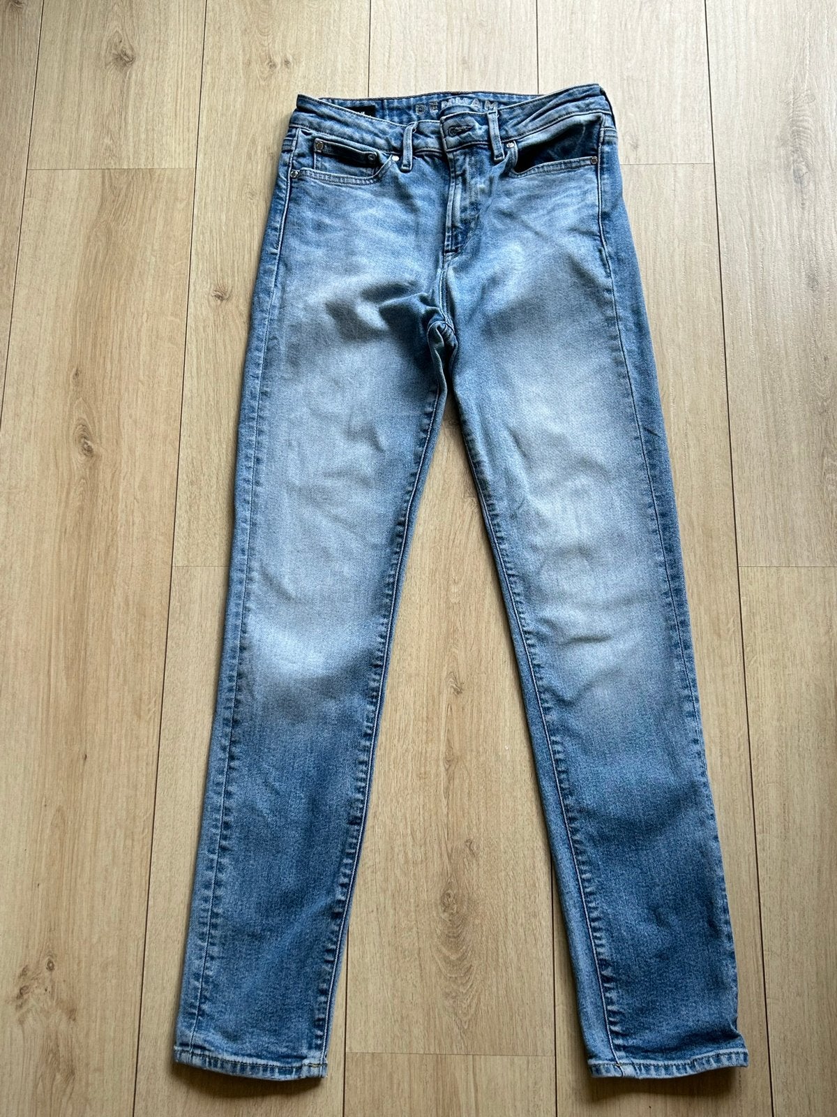 Denham Jolie High Rise Straight Dames Jeans W14y, Ophalen of Verzenden, Gedragen, Blauw, Overige jeansmaten
